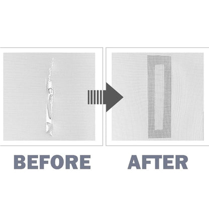 🔥Window Screen Repair Tape, Adhesive Gray Screen Repair Strip