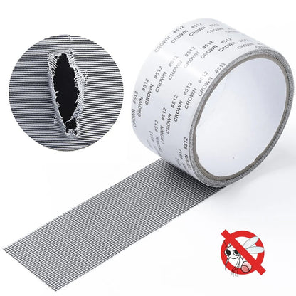 🔥Window Screen Repair Tape, Adhesive Gray Screen Repair Strip
