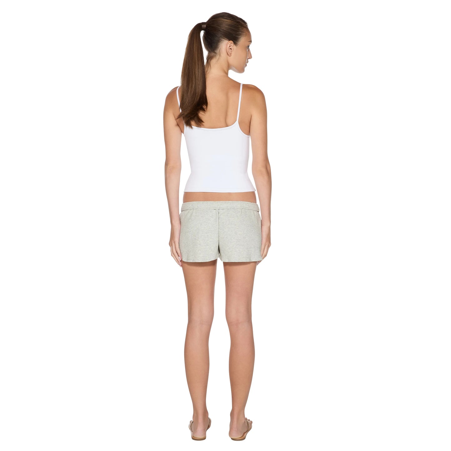 Women's Double-Lined Adjustable Scoop Neck Cami Tank Top